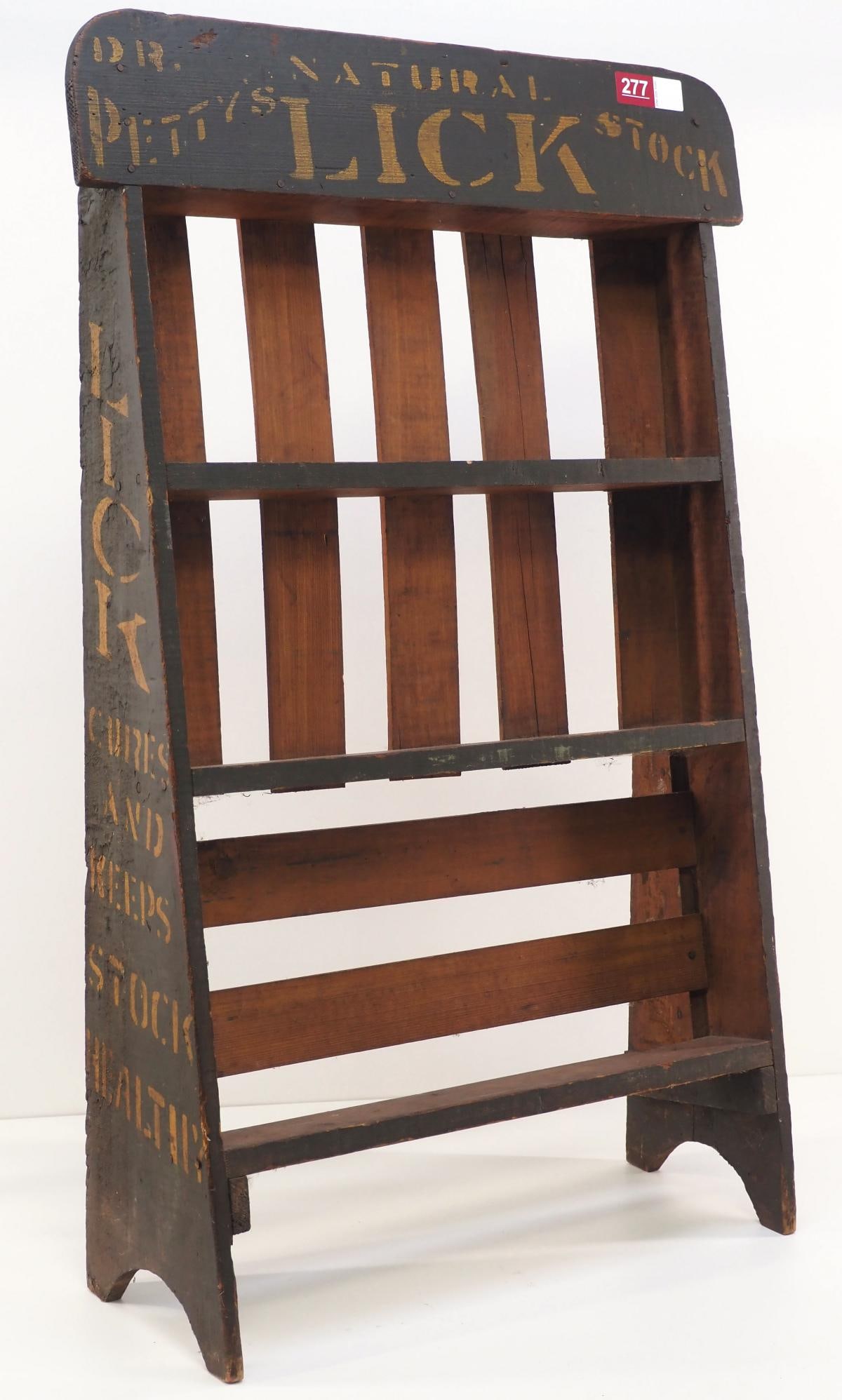 Dr. Petty's Natural Lick Stock rack (1 of 2)