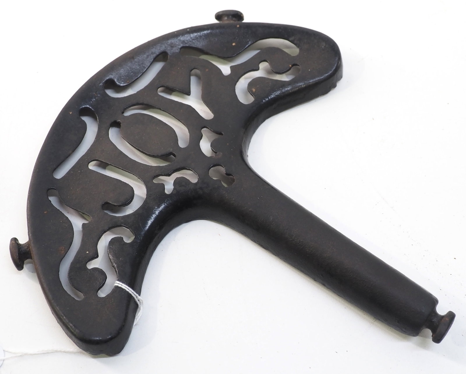 Cast iron JOY seat from child's toy (1 of 2)