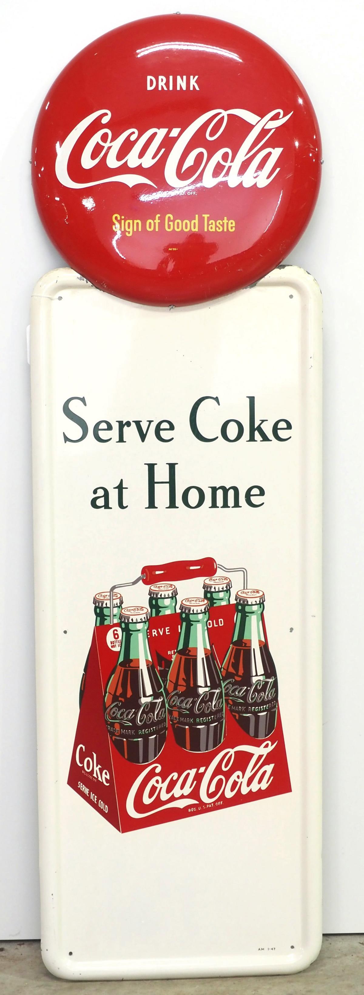 Coca Cola 6-pack sign (1 of 4)