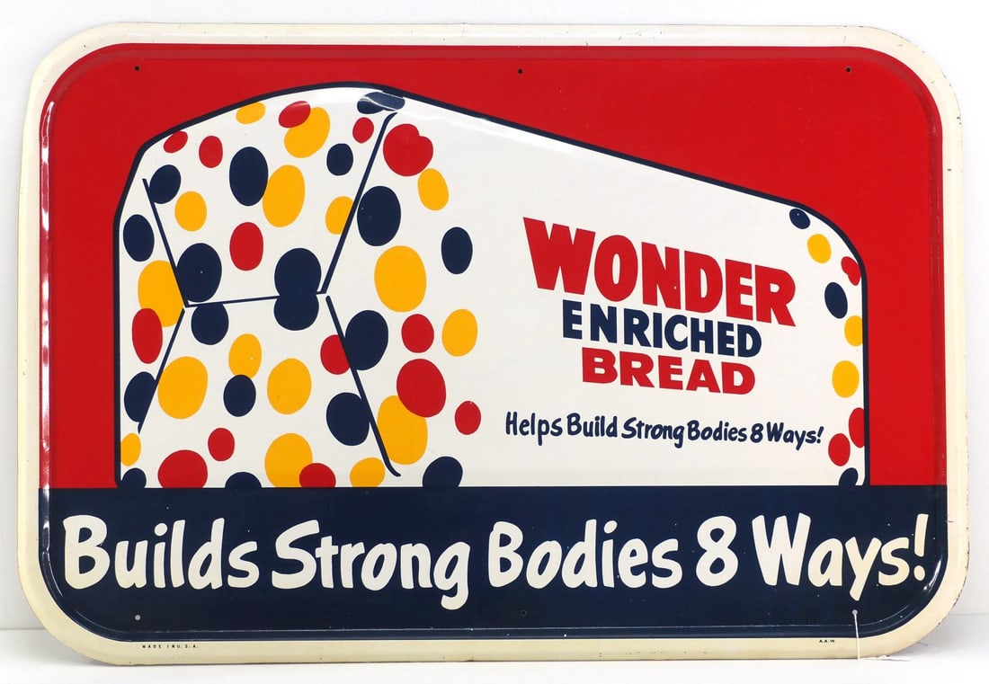 Wonder Bread Builds Strong Bodies & Ways sign (1 of 4)
