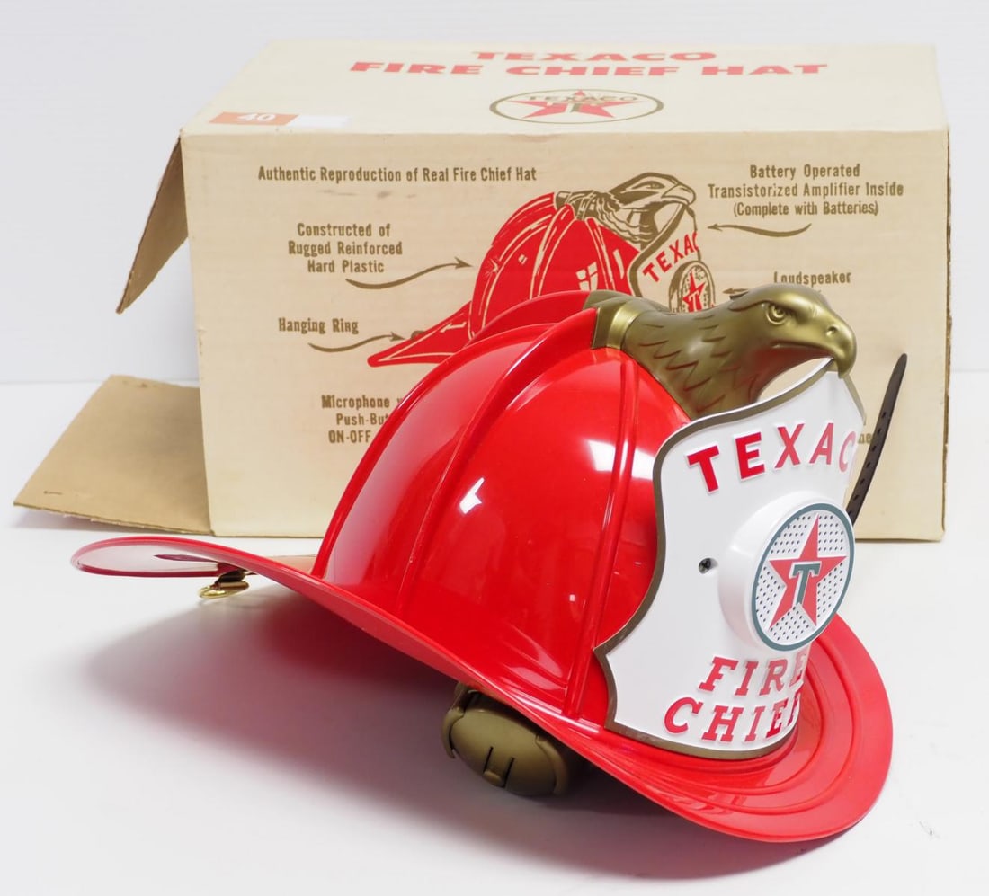 NOS Texaco Fire Chief Hat (1 of 3)