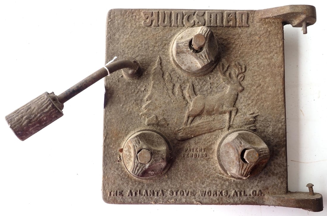 Huntsman cast iron stove door (1 of 5)