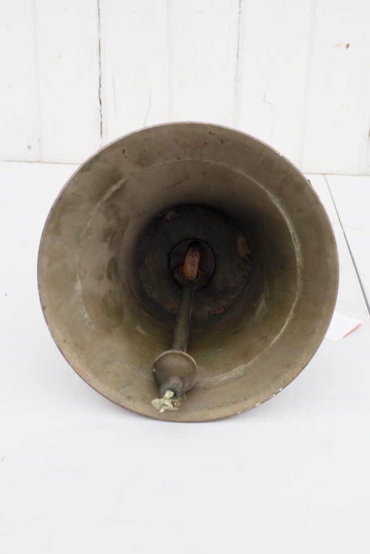 Brass wall-mount bell - 3