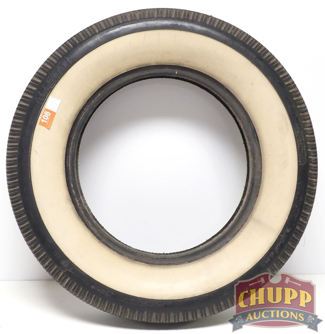 Allstate whitewall tire (1 of 4)