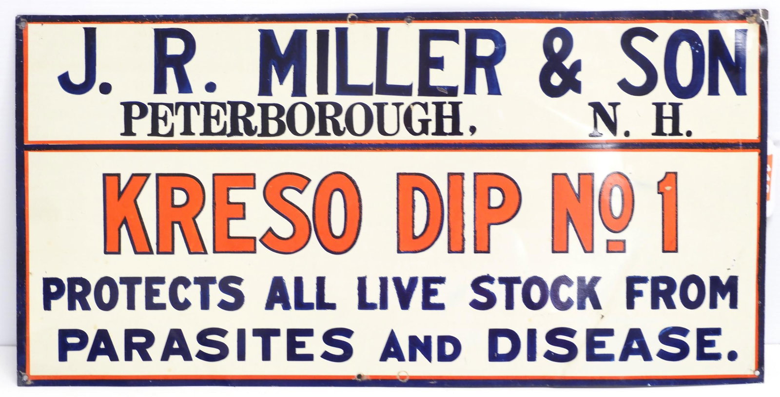 Kreso Dip No.1 dealer sign (1 of 2)