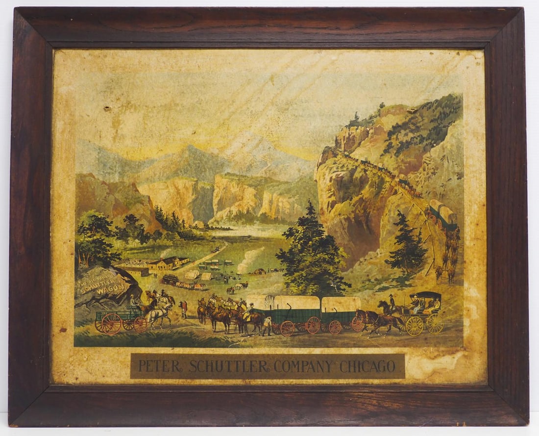 Peter Schuttler framed cardboard print (1 of 6)