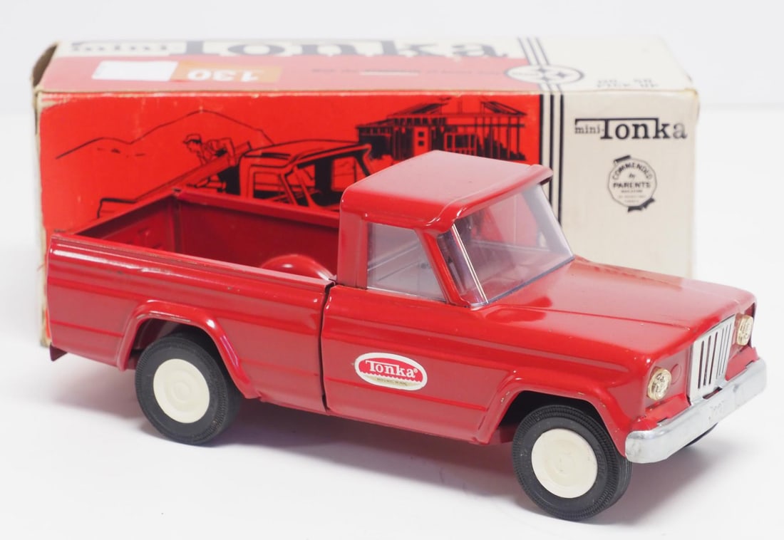 Mini-Tonka No.50 Pickup Truck: Mini-Tonka No.50 Pickup Truck with original cardboard box - Excellent Condition Excellent