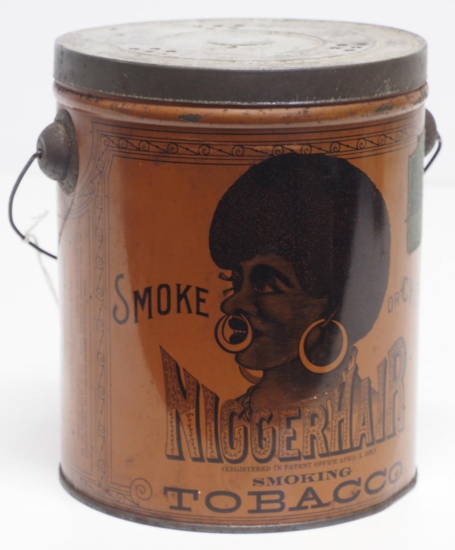 Black Americana Smokeless Tobacco tin (1 of 4)