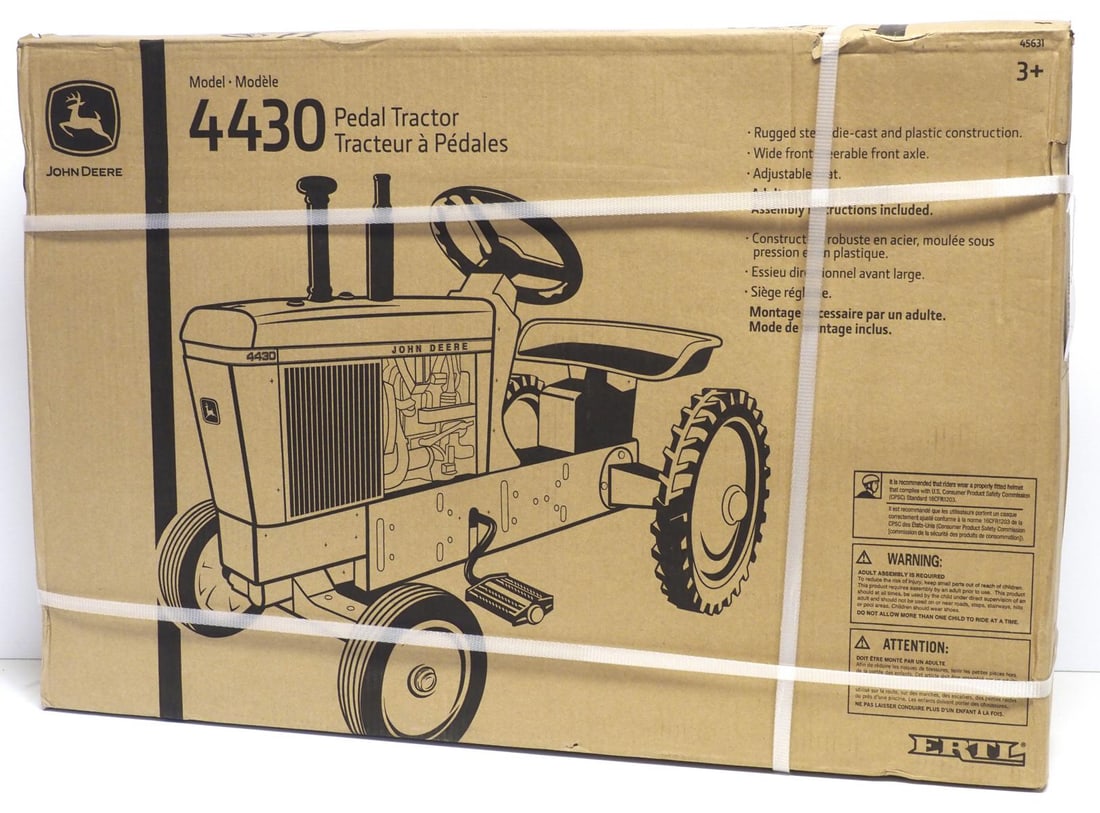 NIB Ertl John Deere 4430 pedal tractor: NIB Ertl John Deere 4430 pedal tractor