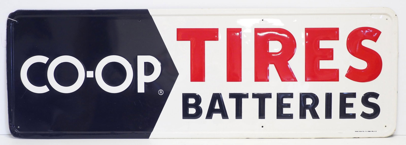 Co-op Tires Batteries sign (1 of 3)