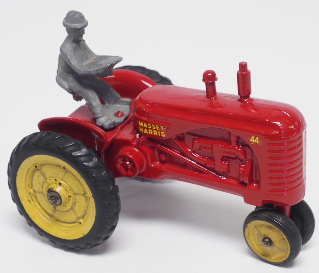 King 1/16 scale Massey-Harris 44 tractor: King 1/16 scale Massey-Harris 44 tractor with driver