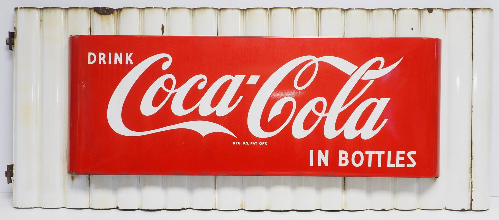 Drink Coca Cola In Bottles sign (1 of 3)