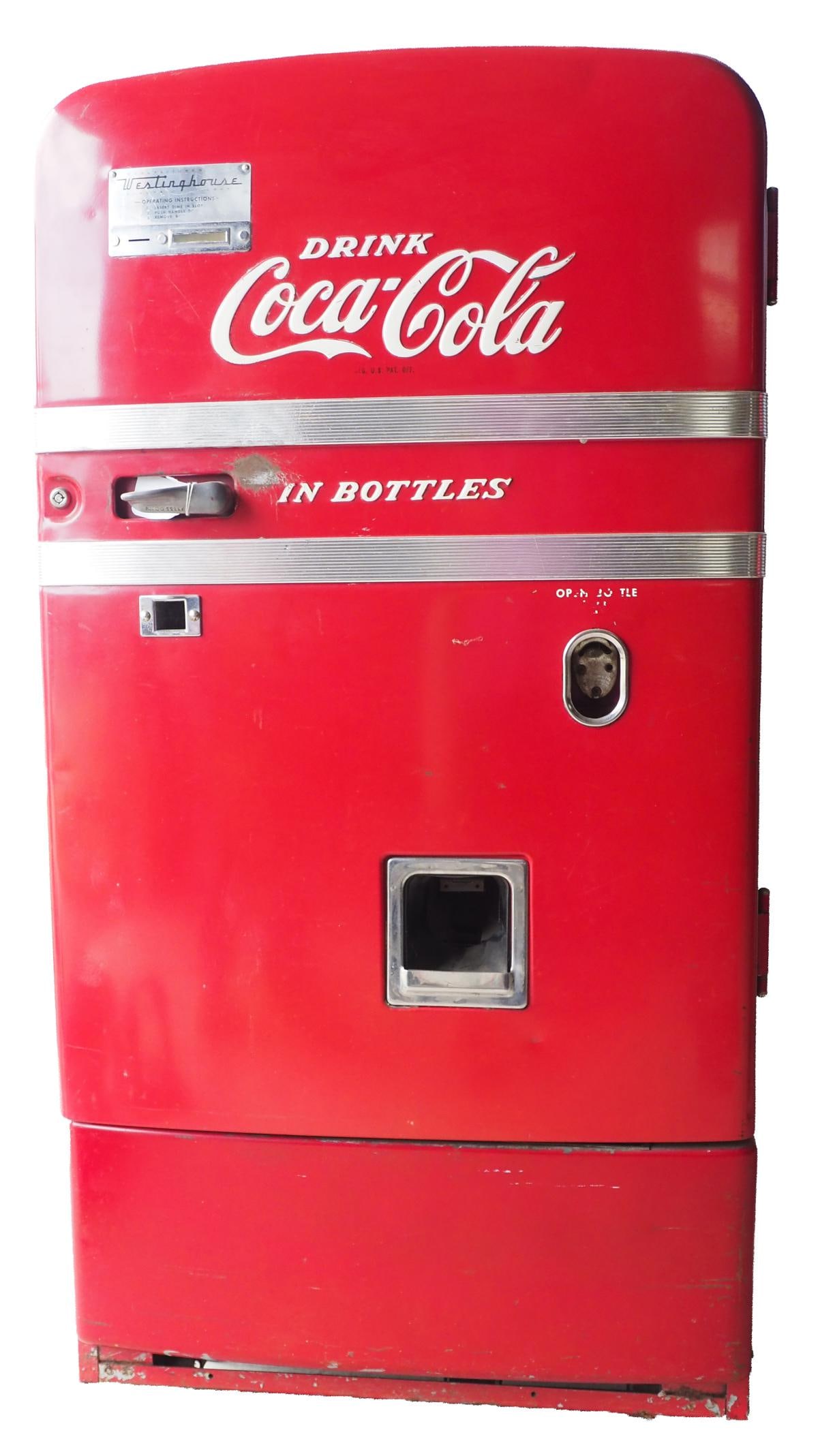 Coca Cola 10-cent vending machine (1 of 5)