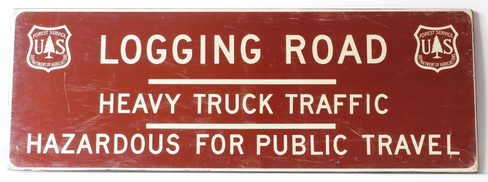 Forest Service Logging Road sign (1 of 4)