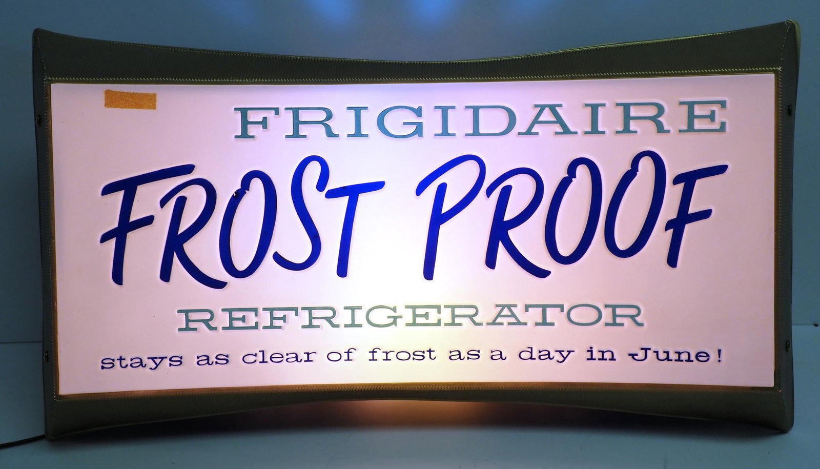 Frigidaire Frost Proof Refrigerator lighted sign (1 of 9)