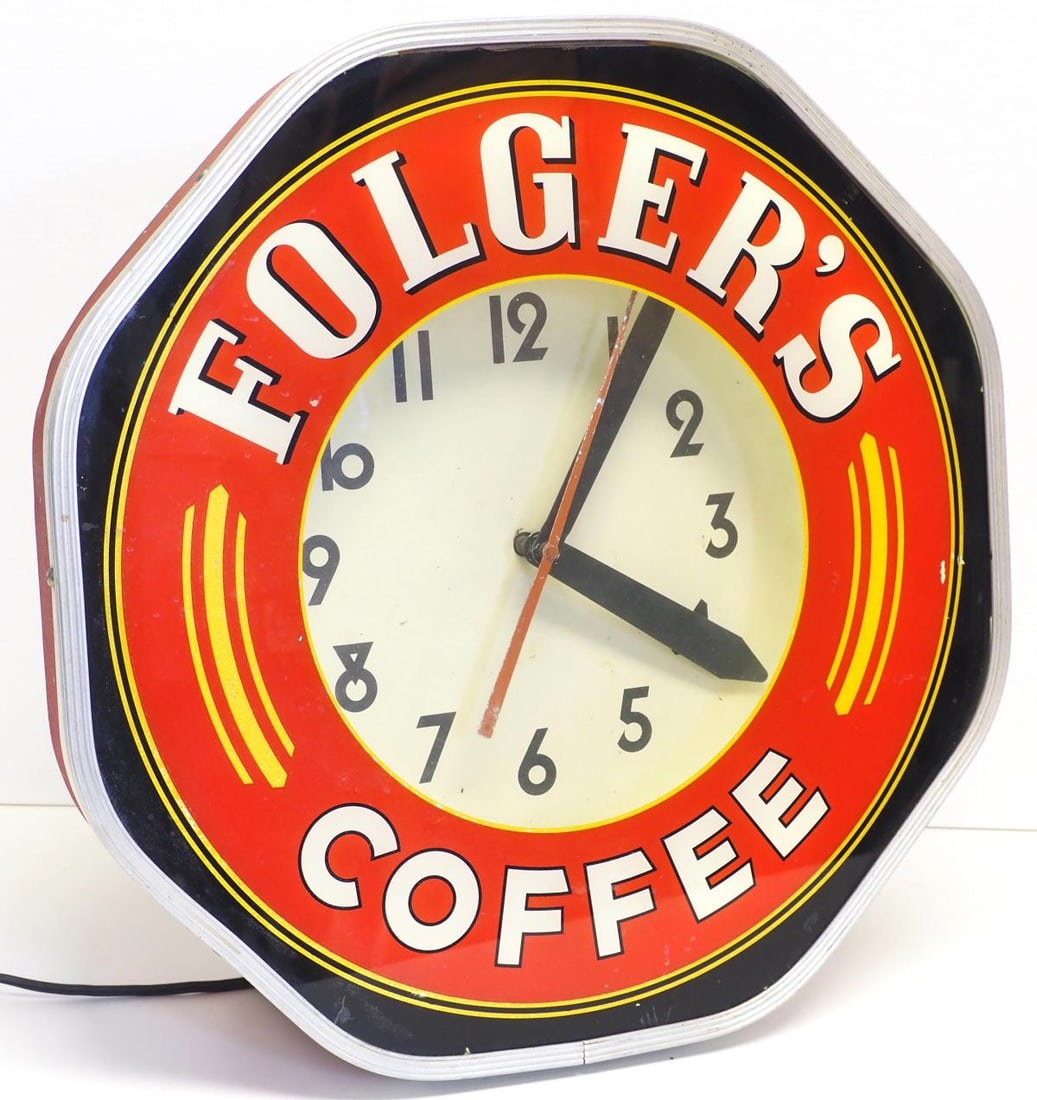 Folger's Coffee neon sign (1 of 5)