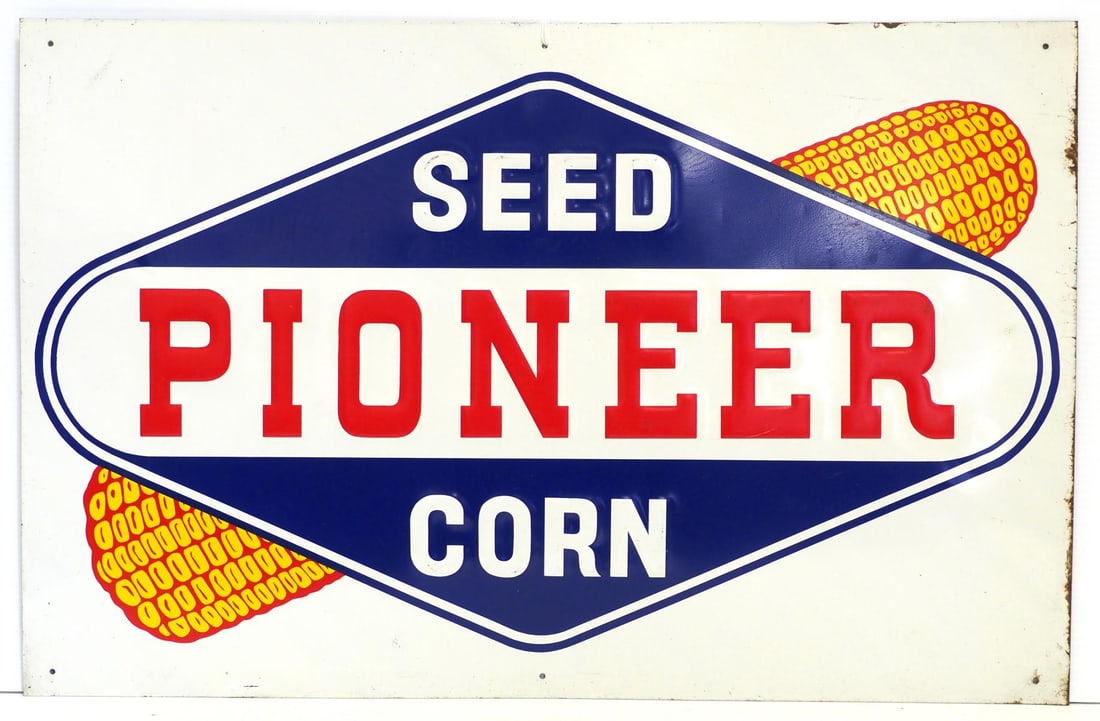 Pioneer Seed Corn sign (1 of 2)