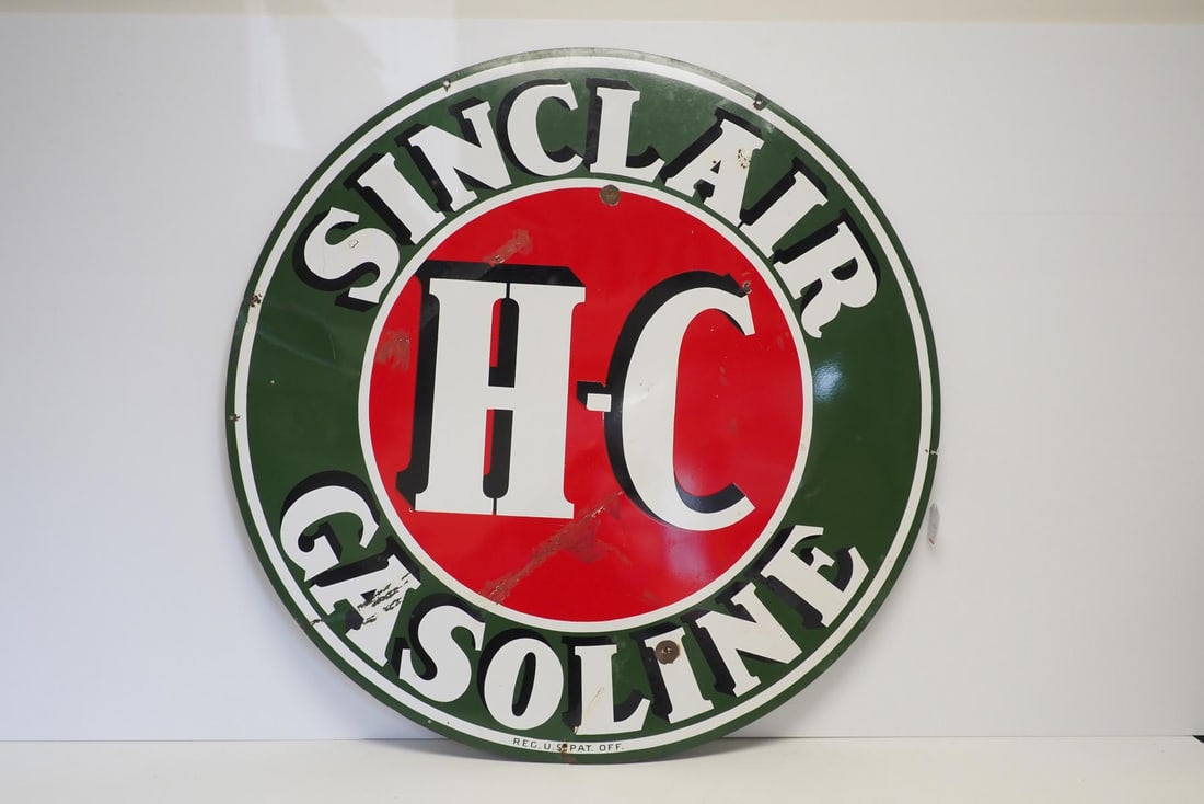 Sinclair H-C Gasoline sign - 4