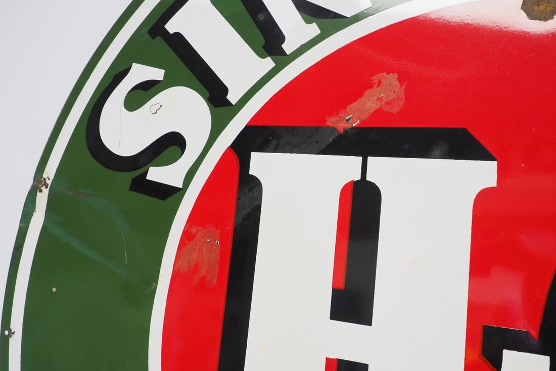 Sinclair H-C Gasoline sign - 6