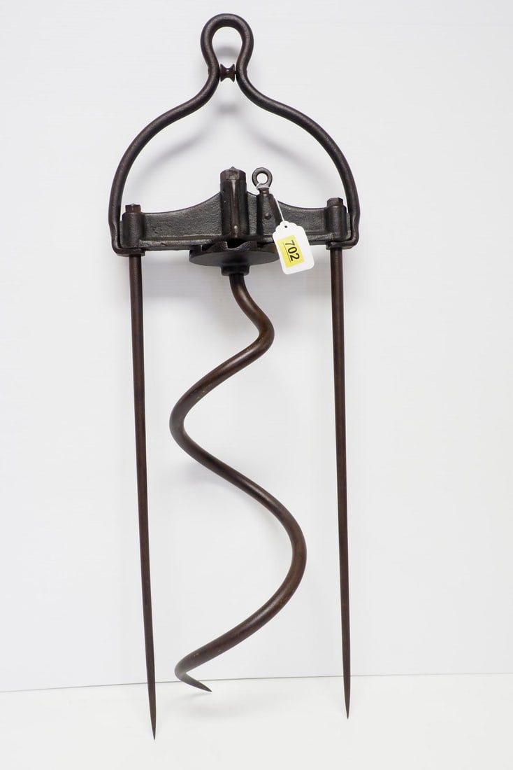 Corkscrew hay fork - 3