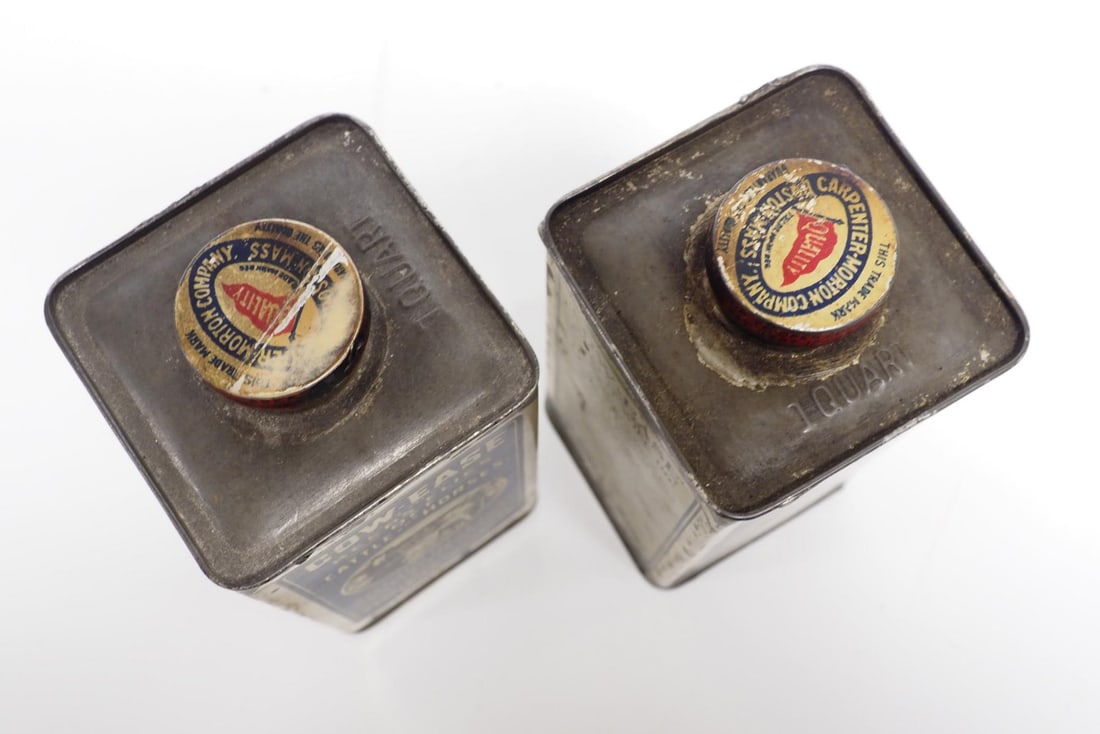 (2) Cow-Ease 1-quart tins - 2