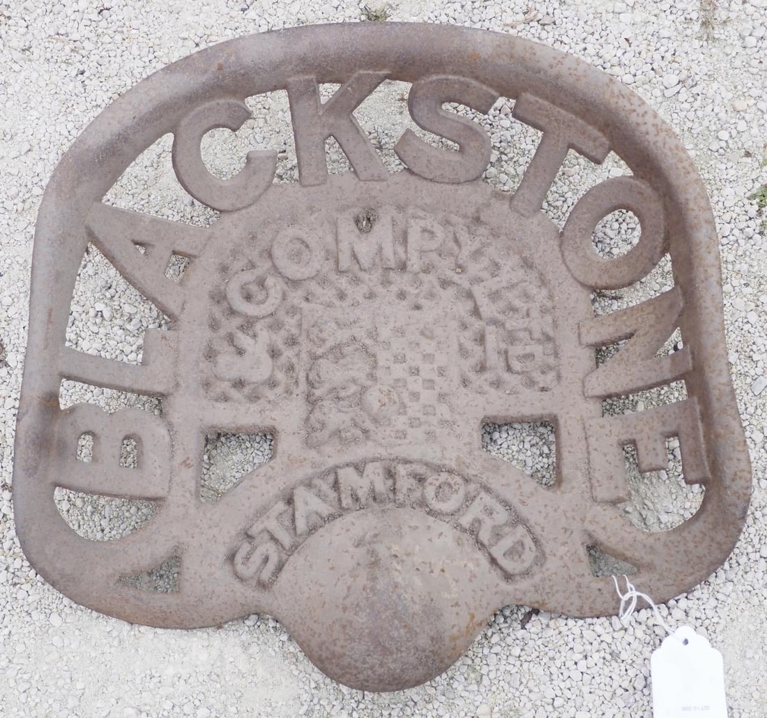 Blackstone, Stamford cast iron seat (1 of 1)