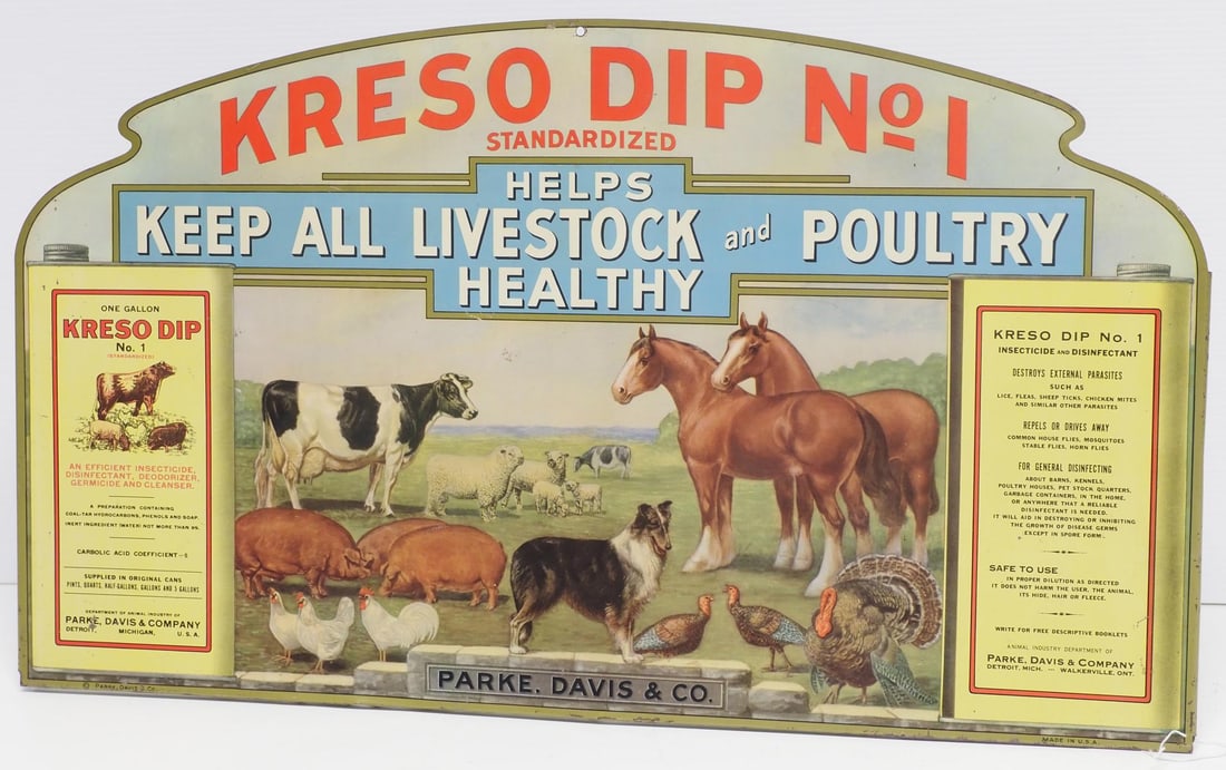 Kreso Dip No.1 countertop stand-up sign: 28"x16" SST Kreso Dip No.1 countertop stand-up sign with great graphics, WOW! - Great Condition Great