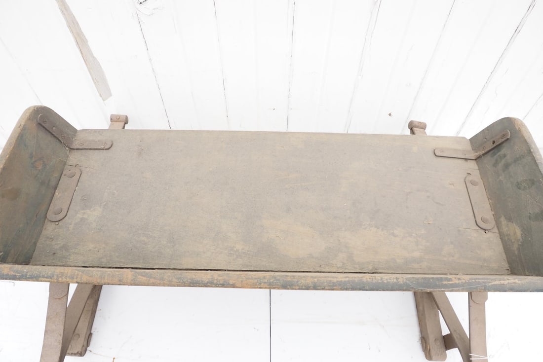 Studebaker box wagon seat - 2