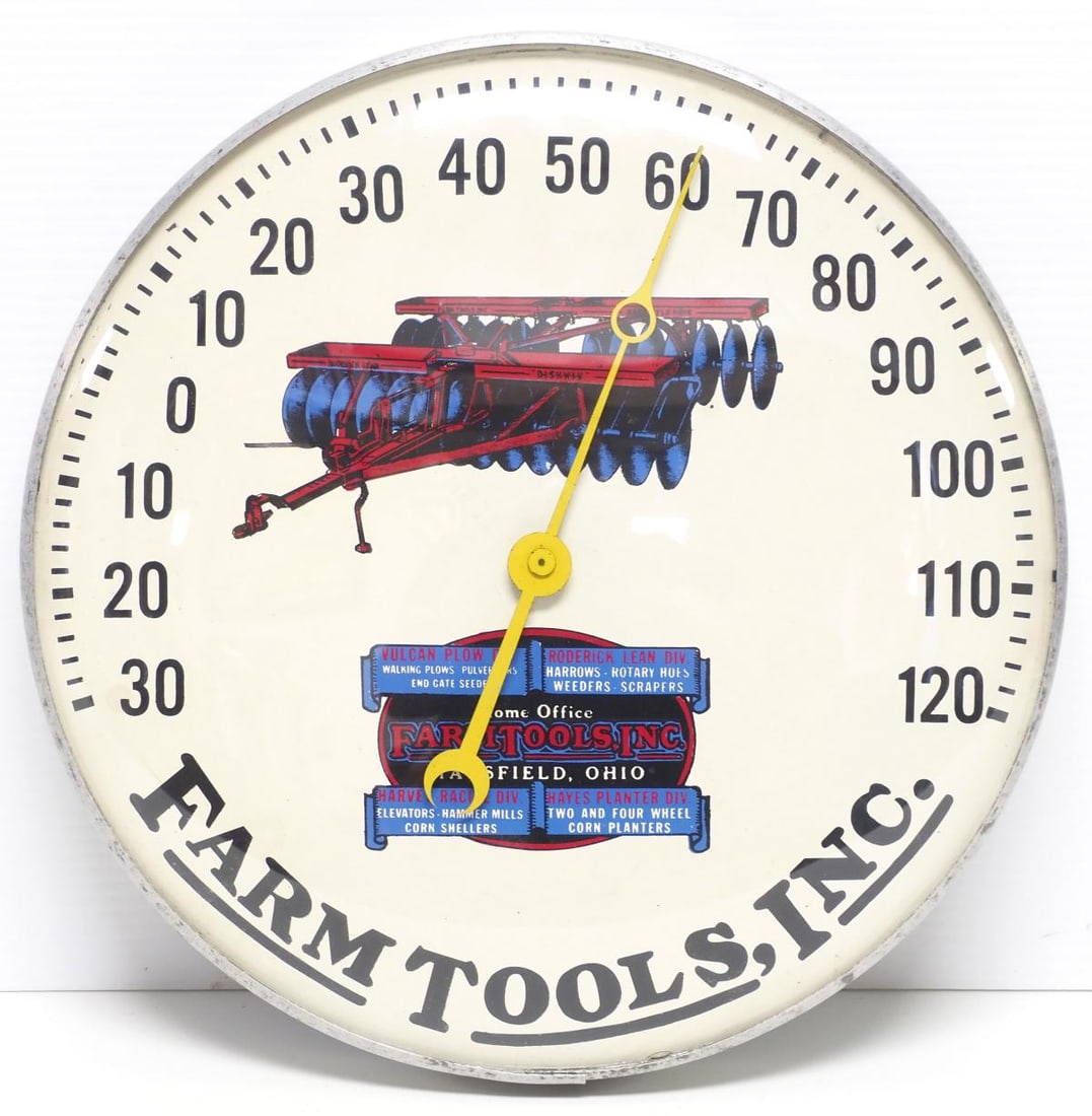 Farm Tools, Inc. Fairfield OH thermometer - WOW! (1 of 3)