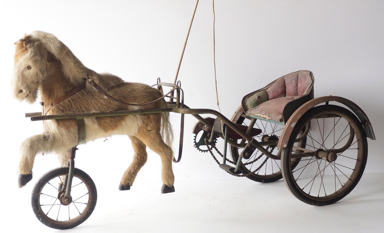 Child's pedal horse & sulky (1 of 7)