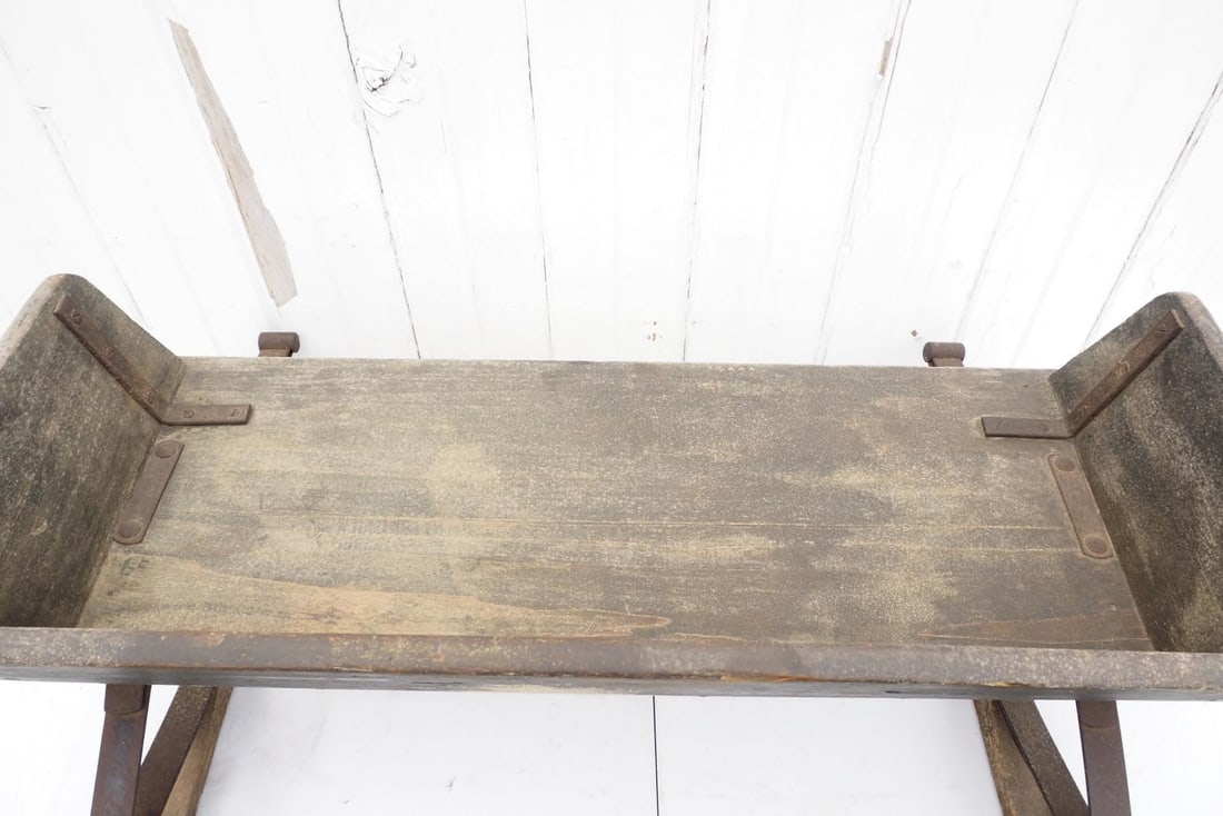 Studebaker box wagon seat - 2