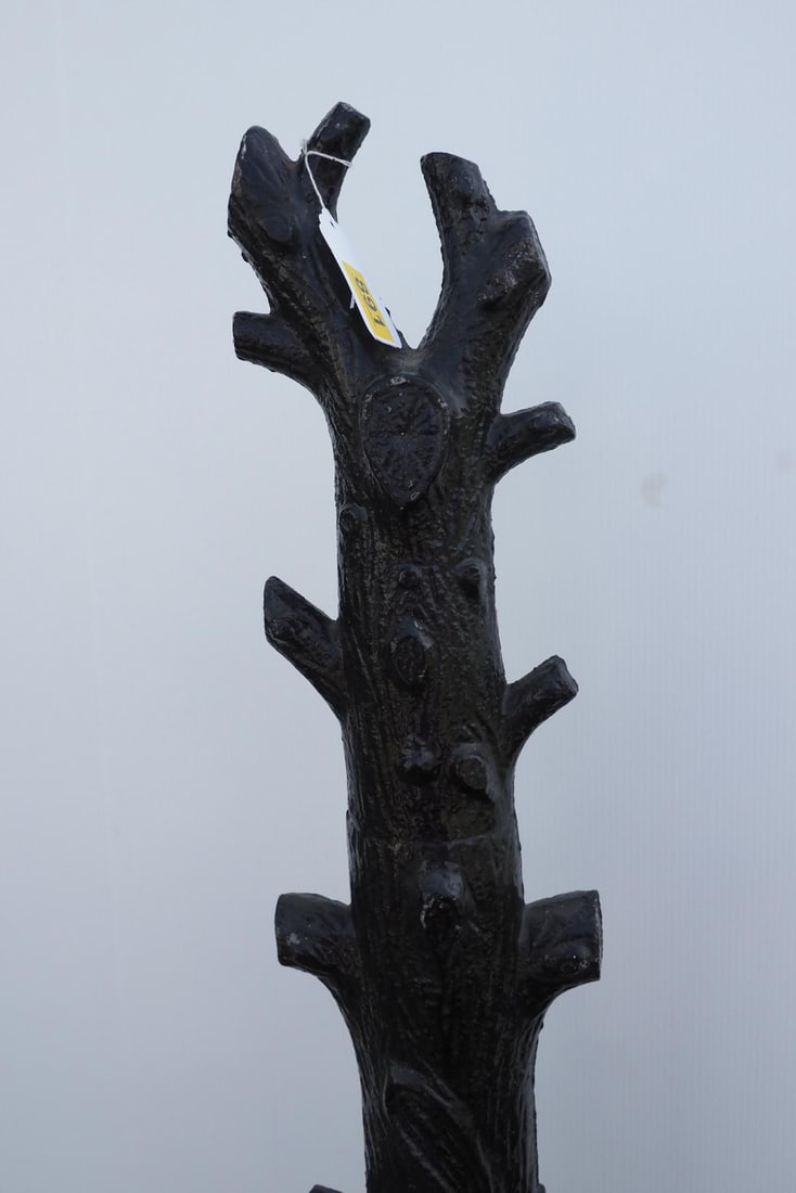 Cast iron tree branch hitching post - 2