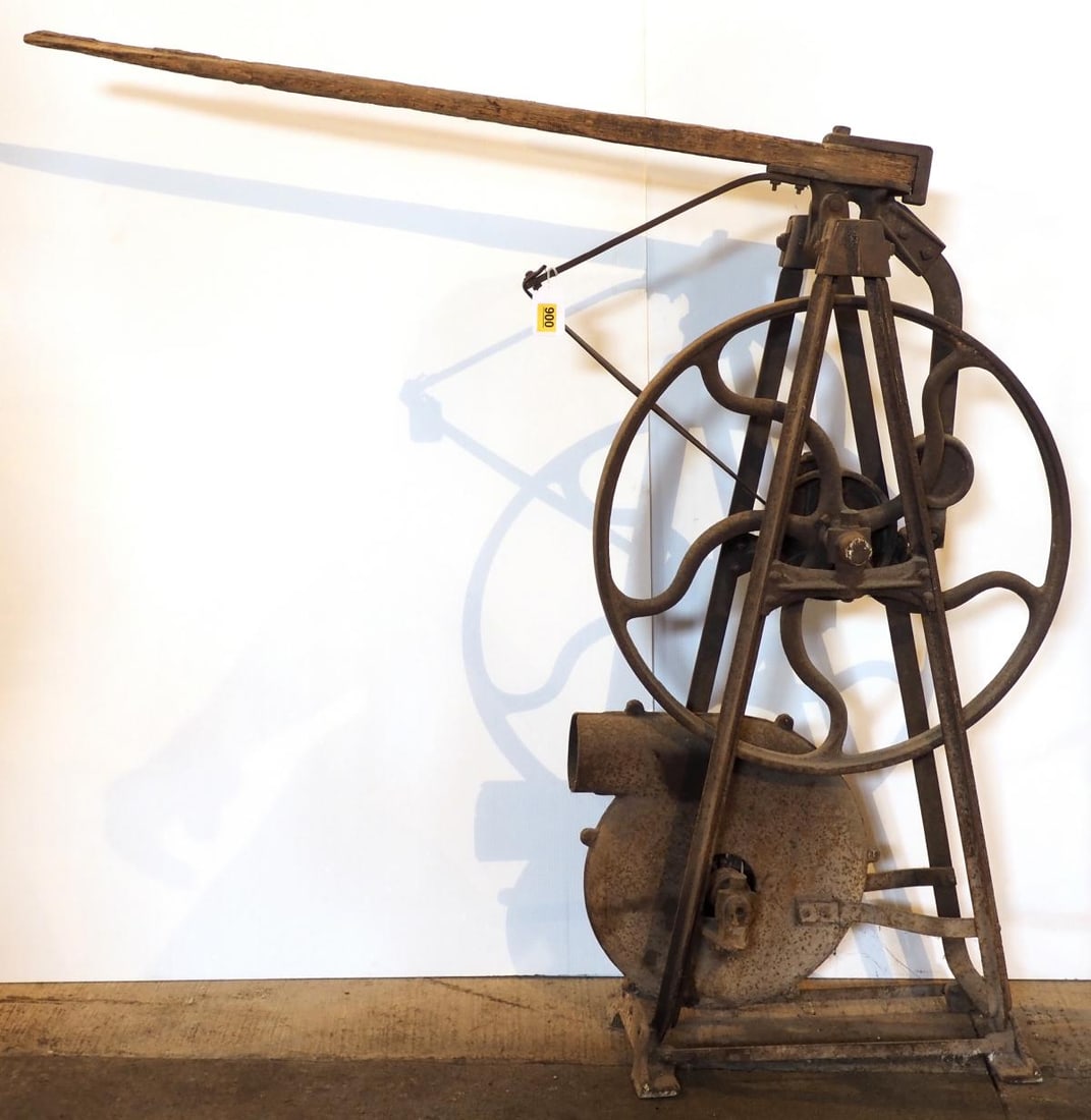 Hand-powered forge blower (1 of 3)
