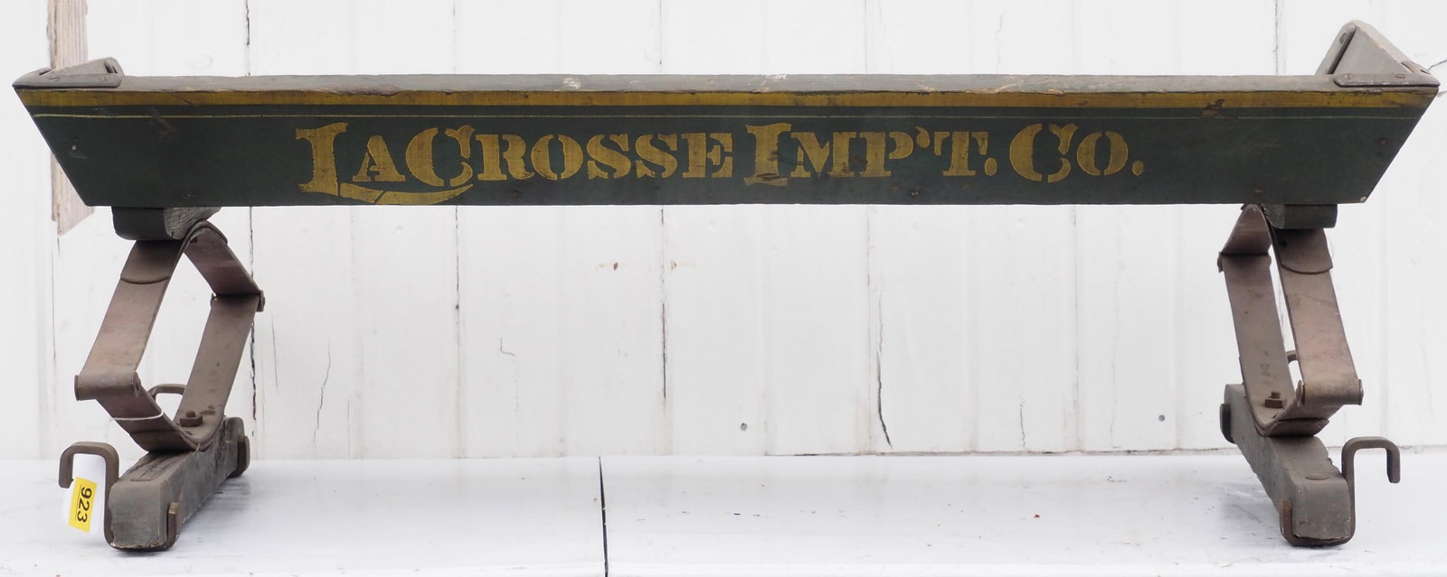 LaCrosse Implement Co. box wagon seat (1 of 2)