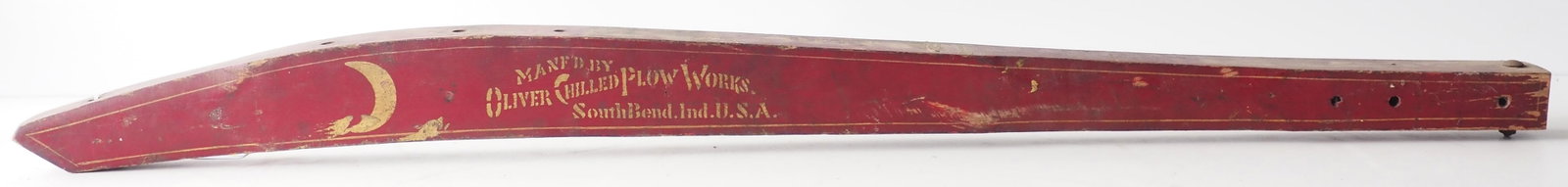 Oliver Chilled Plow Works wooden plow beam (1 of 5)