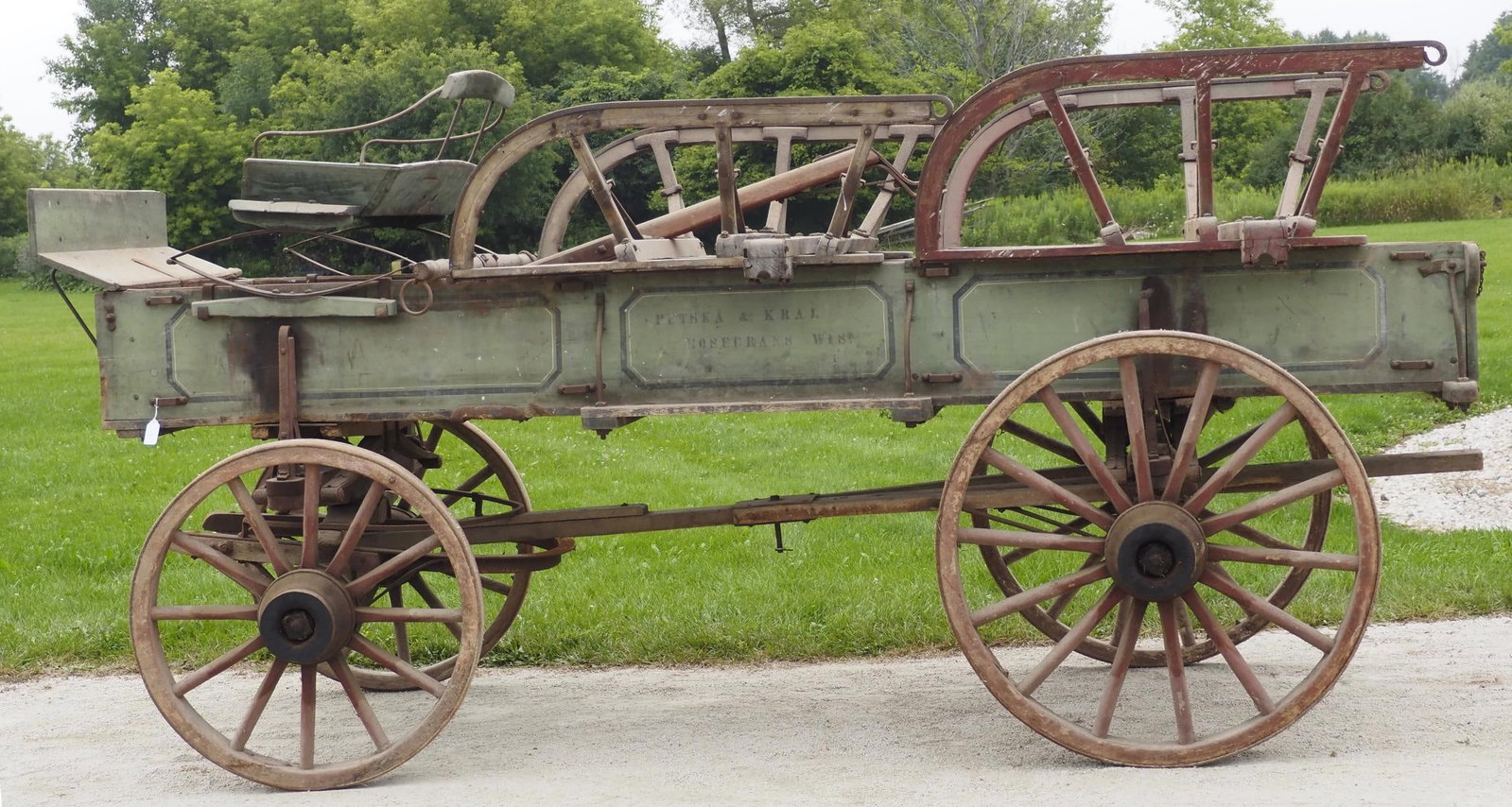 Petska & Kral, Rosecrans, Wisc. box wagon (1 of 12)