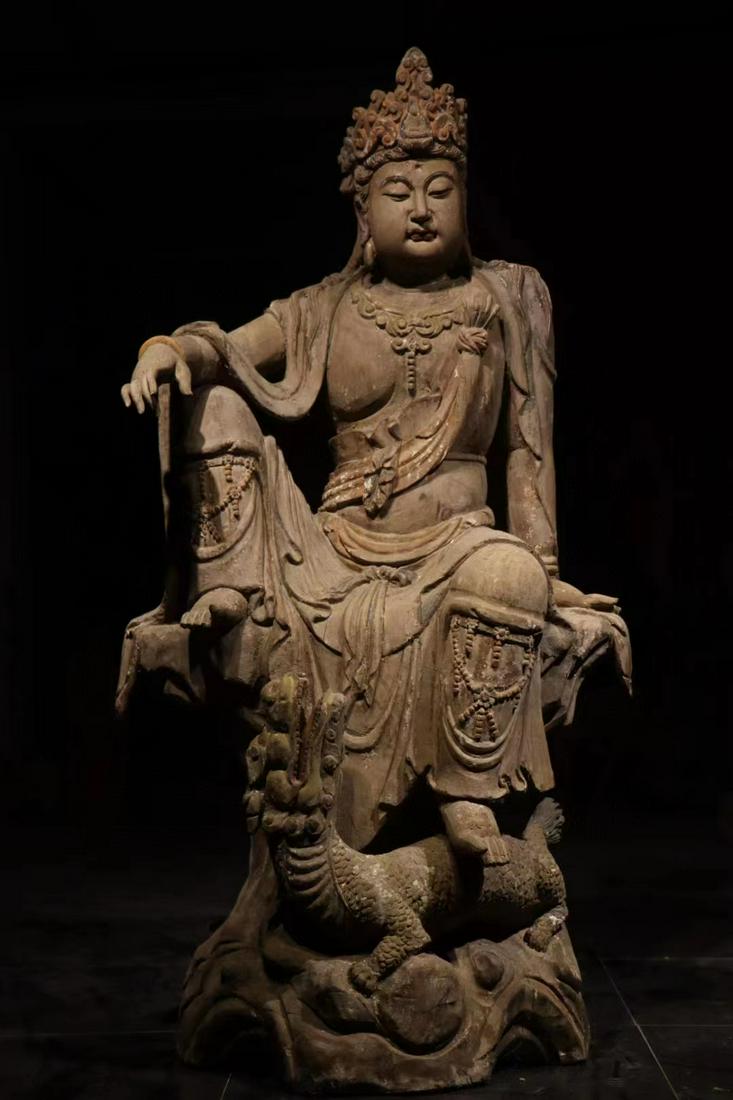Wooden Buddha Statue of the Song Dynasty (1 of 9)