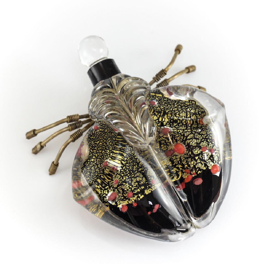 Iestyn Davies Beetle Glass Perfume Bottle (1 of 4)