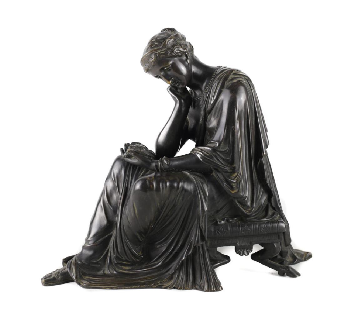 Pierre Alexandre Schoenewerk Bronze Sculpture Woman (1 of 4)