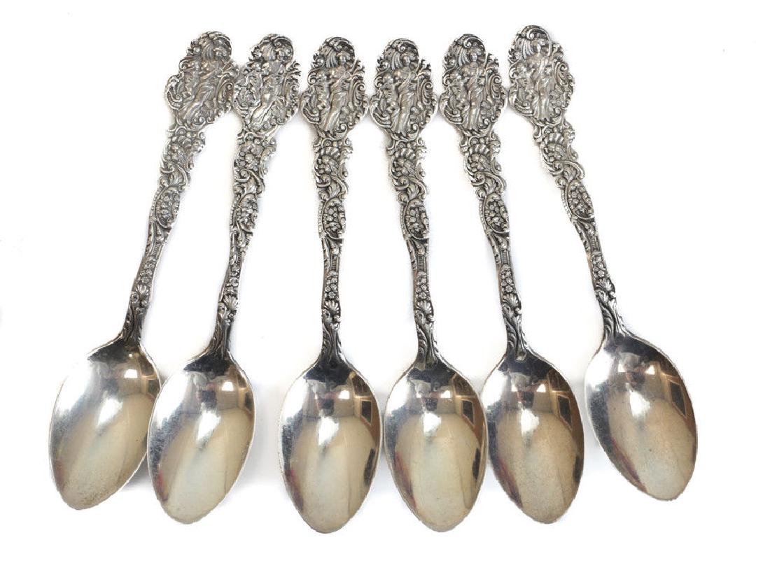 6 Gorham Sterling Silver Small Teaspoons in Versailles (1 of 4)
