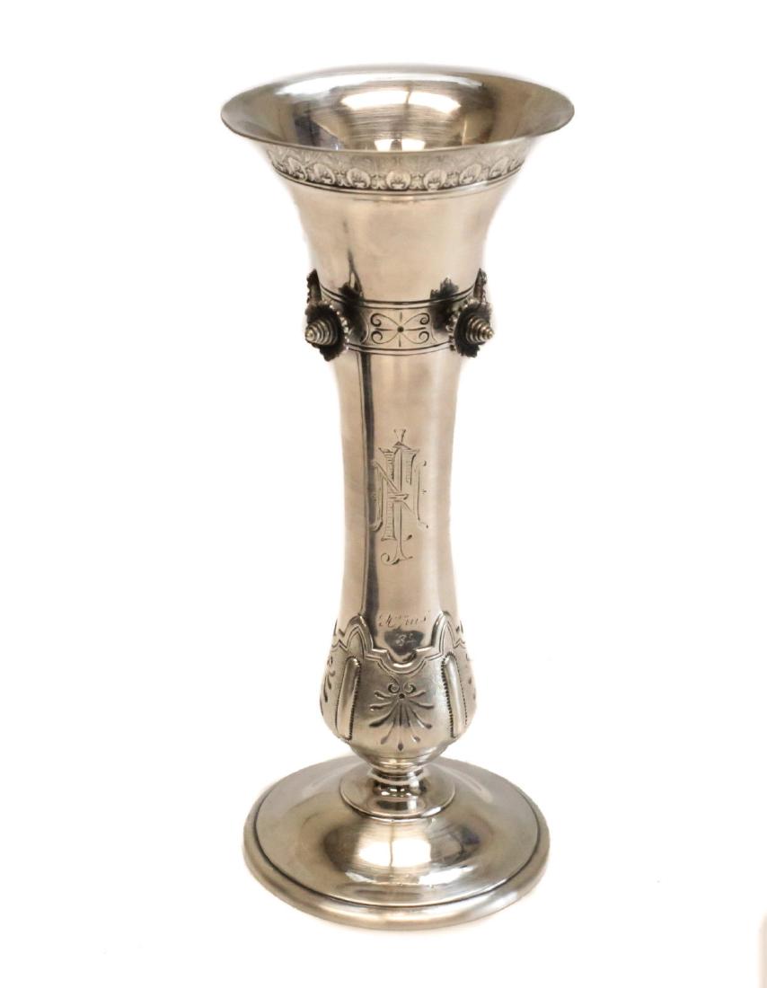 Braverman & Levy English Sterling Silver Rose Bud Vase (1 of 5)