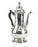 Charles Wright George III Sterling Silver Coffee Pot - 2