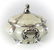 Hertel Jacob Bavaria Porcelain Silver Overlay Tureen - 2