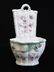 Emile Galle French Faience Wall Hanging Basket, 19th C
