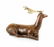 Loet Vanderveen Ceramic Bronze Deer Sculpture, Signed - 2