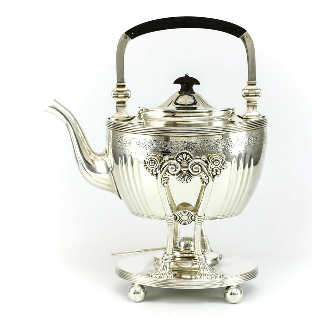 Theodore B. Starr Sterling Silver Hot Water Kettle (1 of 9)