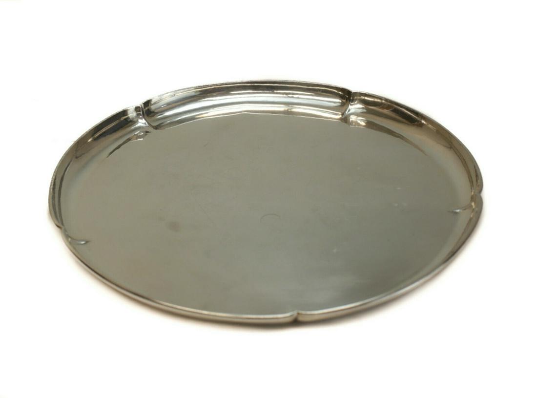 Kalo Shop Sterling Silver Hand Hammered Centerpiece (1 of 5)