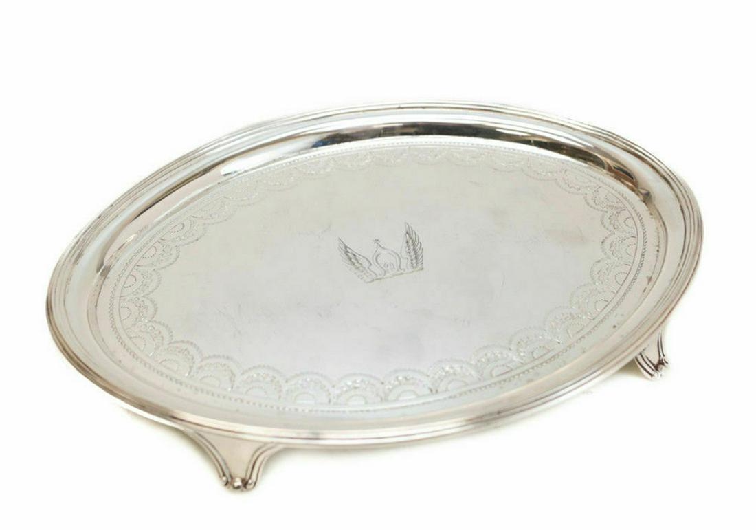 William Bennet London Silver Oval Heraldic Scope Logo (1 of 4)