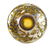 American Sterling Silver Amber Glass Vase - 3