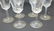 6 Saint Louis Glass Continental Goblets in Apollo Gold - 3